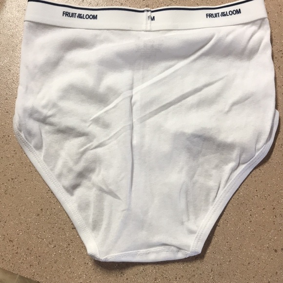FOTL Men’s Briefs - White Medium - Picture 3 of 3